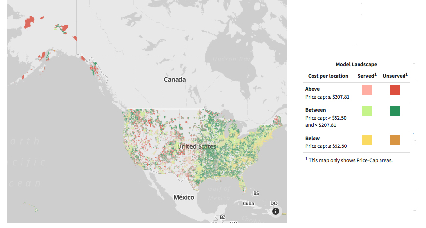 Wave Rural Connect Map Rural Broadband Areas Defined for FCC $100 Million Experiment Fund | TV ...