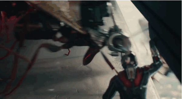 Ant-Man flies