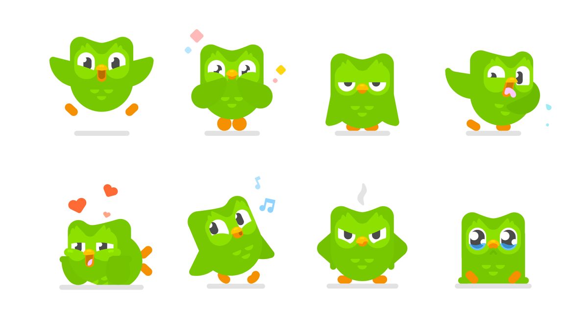 Duolingos Redesigned Mascot Is A Hoot Creative Bloq 