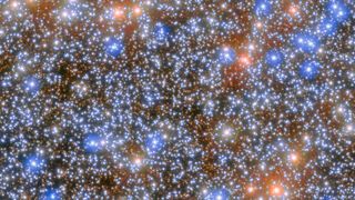 Thousands of stars next to one another