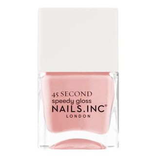Nails.INC 45 Second Speedy Gloss Nude Nail Polish in Fly By At Victoria