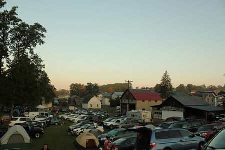 The morning of the Wilderness 101 race in Coburn, Pennsylvania