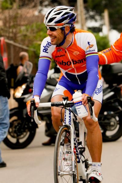 Oscar Freire (Rabobank) seemed very pleased with his win.
