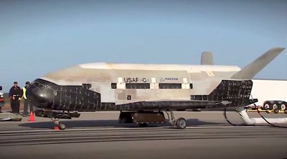 The Air Force X-37B spaceplane