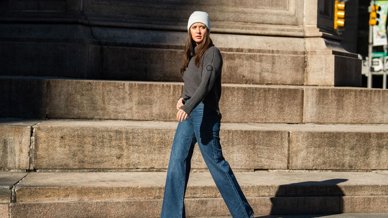 Jeans, Street fashion, Beanie, Denim, Standing, Fashion, Cap, Headgear, Photography, Sitting, 