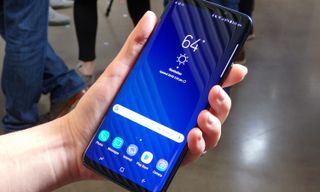 The Galaxy S9+ has a brighter display and narrower bezels than the S8+. Credit: Tom's Guide
