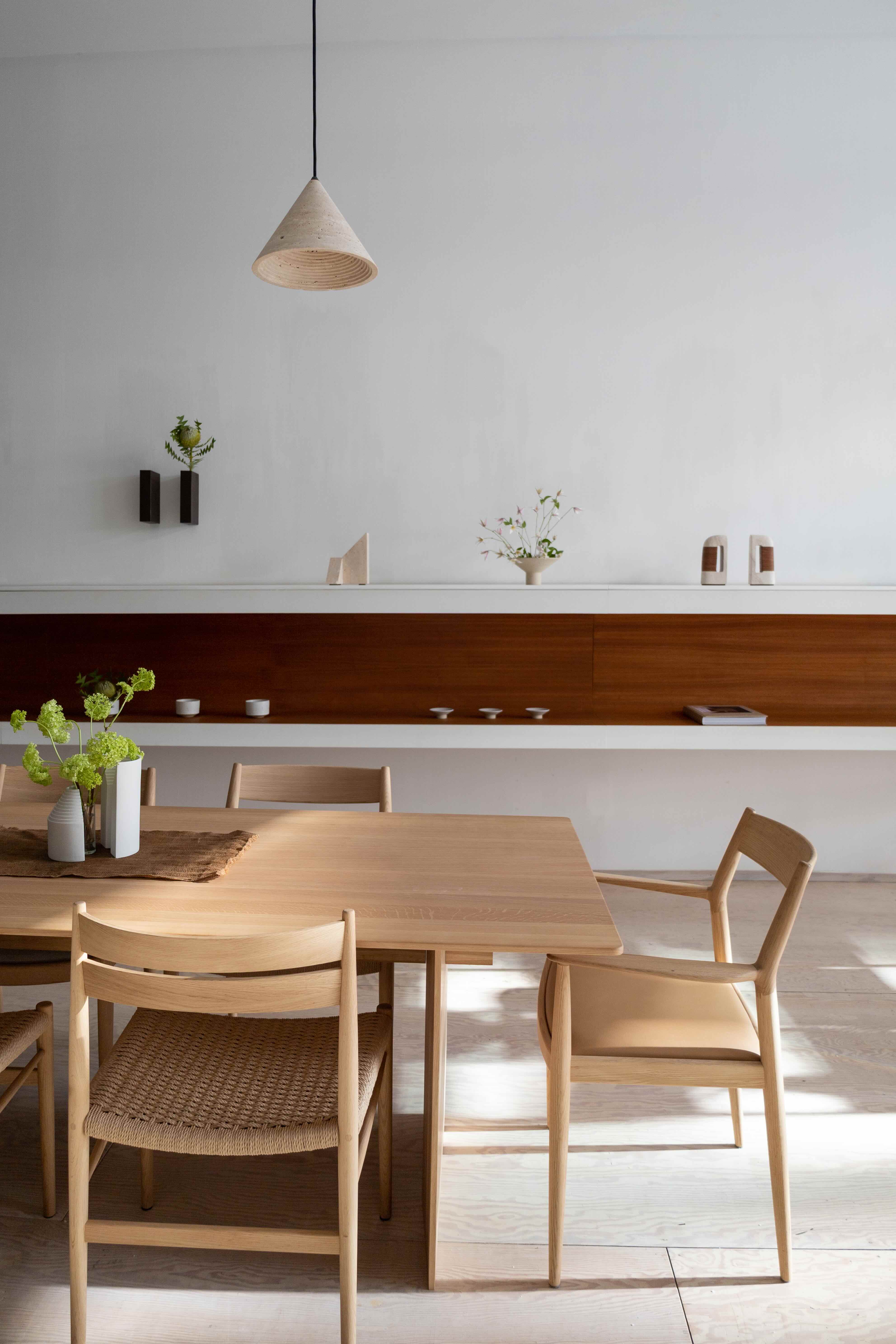 Norm architects furniture displayed in Toronto design store Mj&amp;ouml;lk