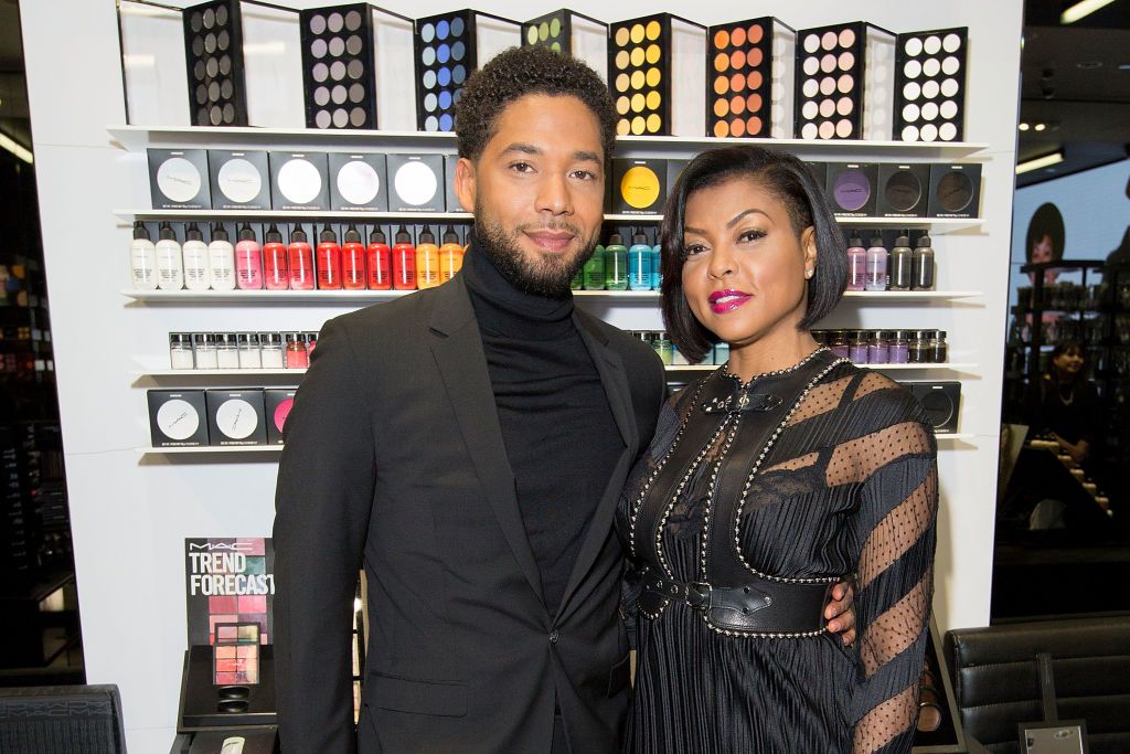 Jussie Smollett and Taraji P. Henson.