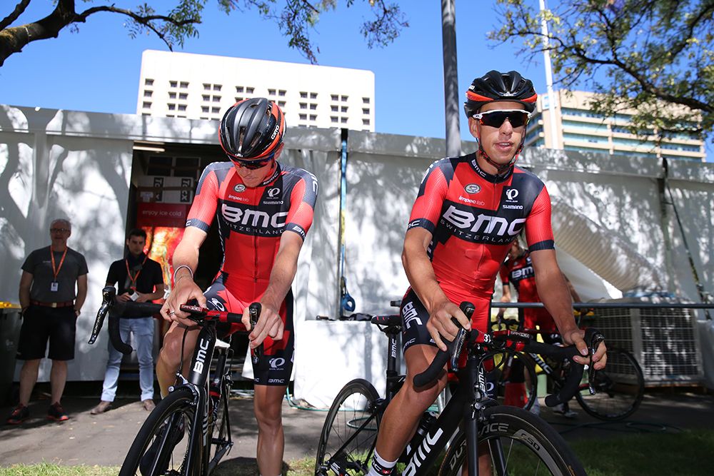 Rohan Dennis and Richie Porte