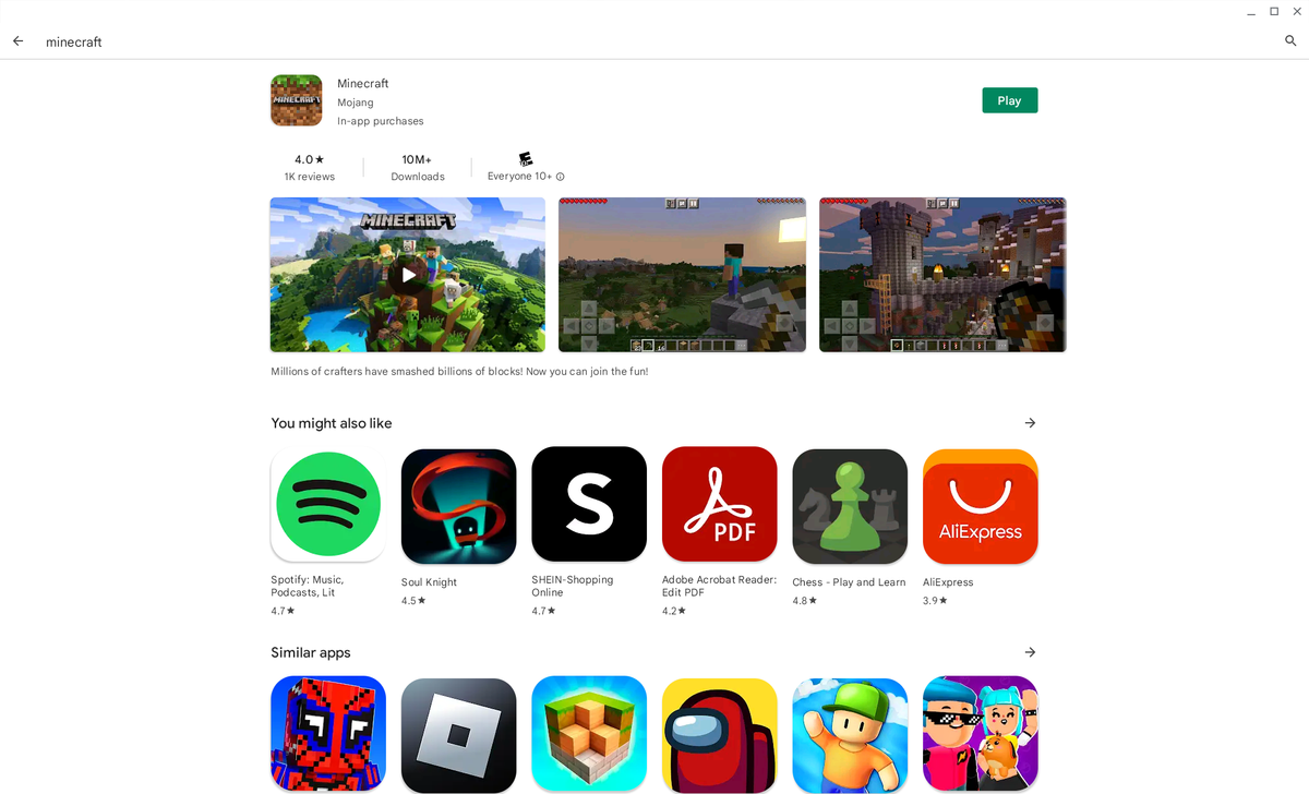 How to play Minecraft on Chromebooks Android Central
