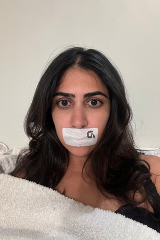 Iman Balagam in mouth tape