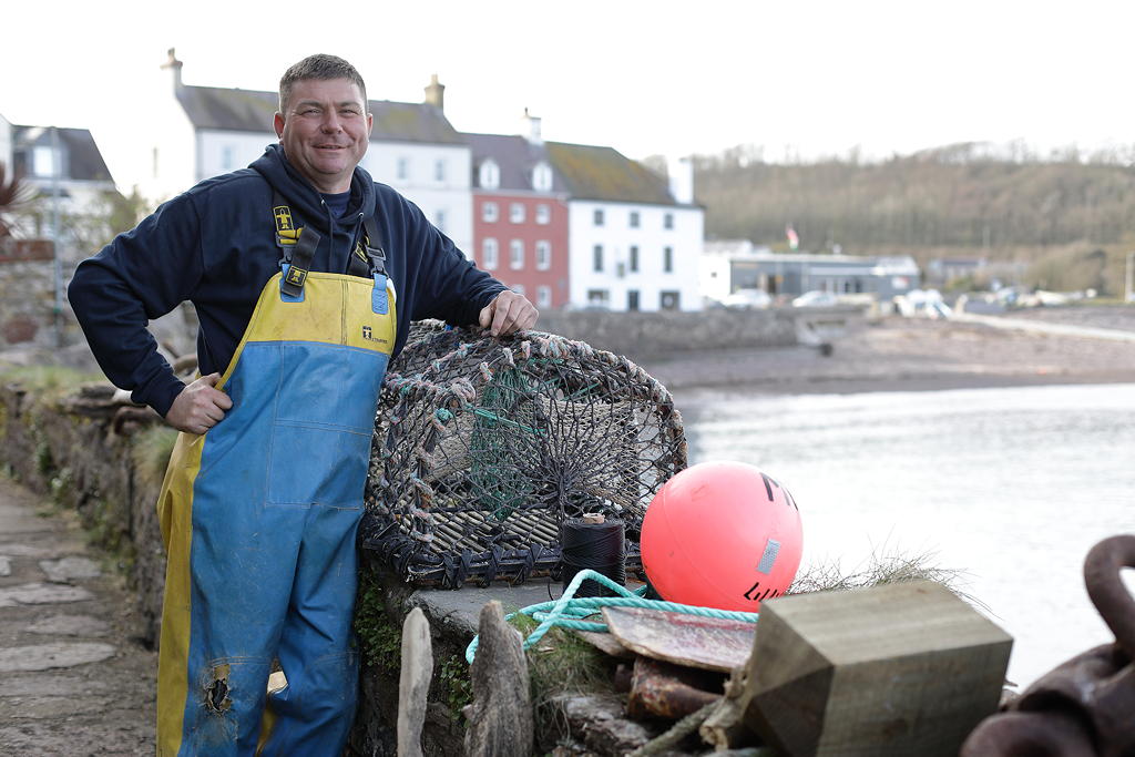 Lobster fisherman Mark Gainford.