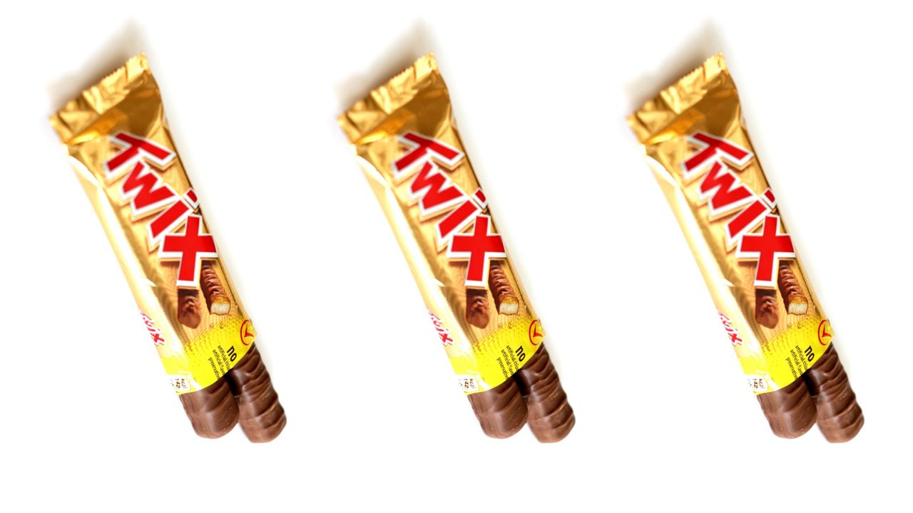 white chocolate twix