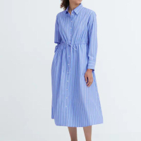 Uniqlo Striped Shirt Dress: £39.90 £19.90 | Uniqlo