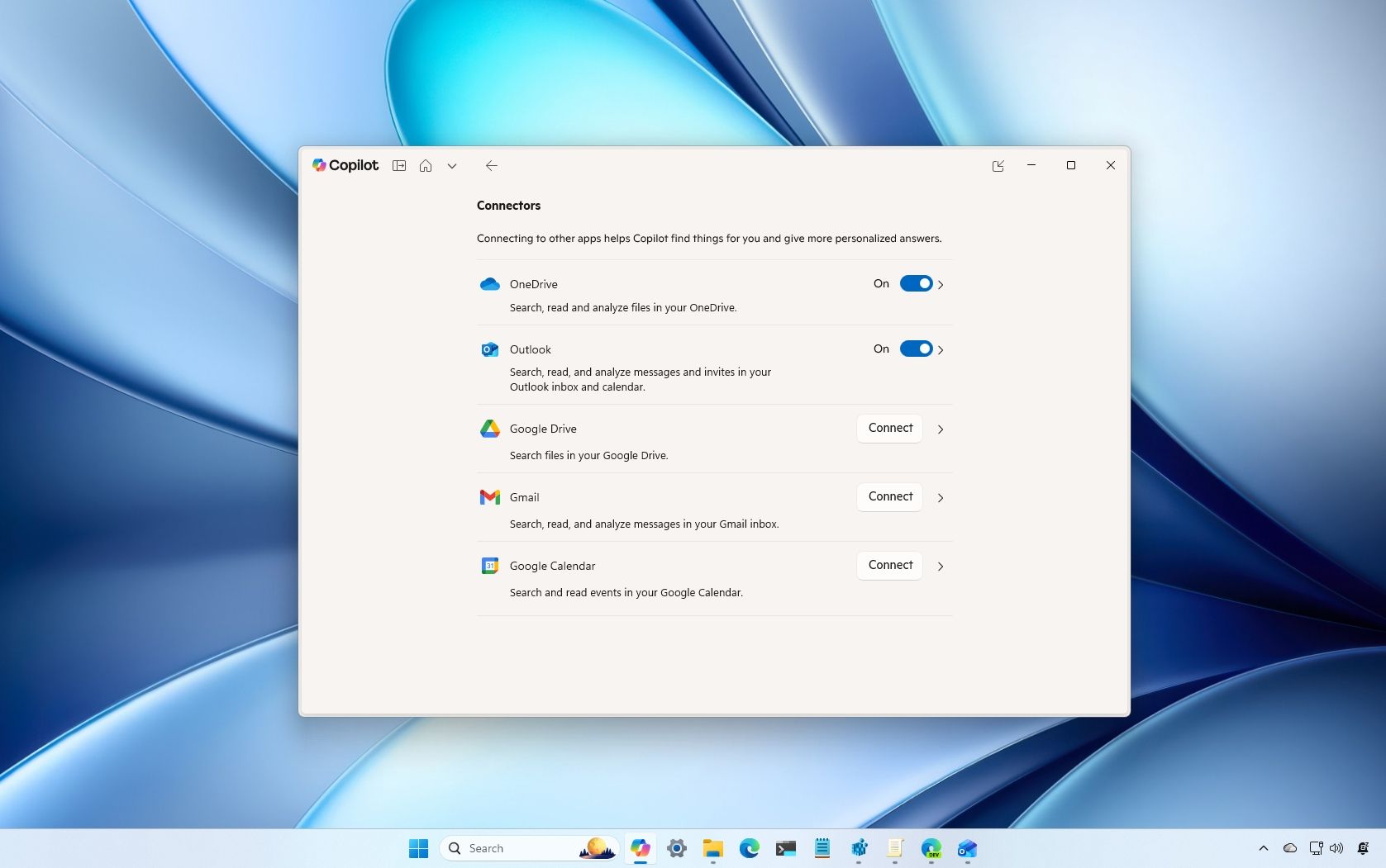 How to set up Copilot Connectors on Windows 11 | Windows Central