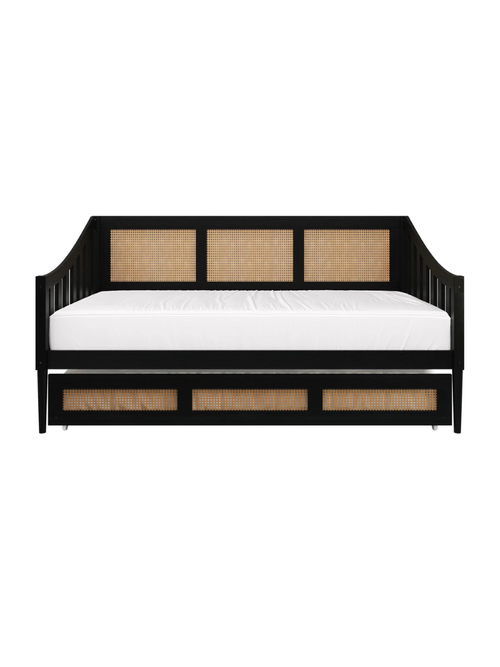 Twin Wooden Daybed With Trundle