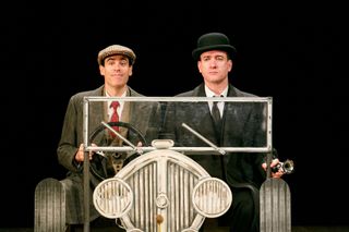 Stephen Mangan as Bertie Wooster and Matthew Macfadyen Jeeves