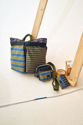 Paul Smith and Porter striped bags