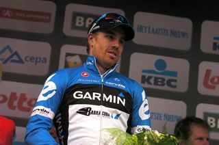 2010 Scheldeprijs winner Tyler Farrar (Garmin-Barracuda) finished in second place