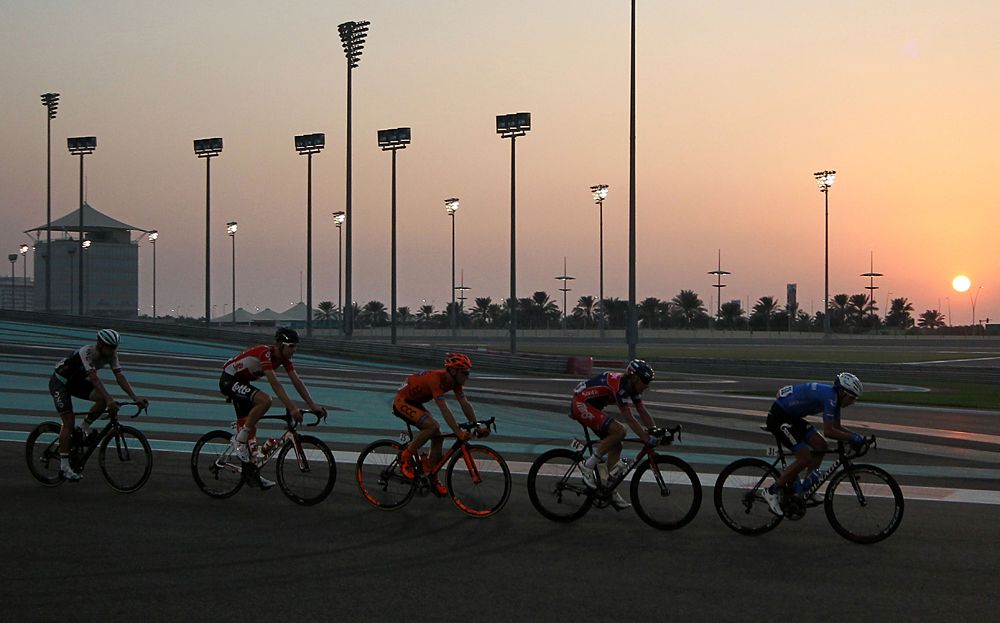 The final stage of the Abu Dhabi Tour took place under the lights