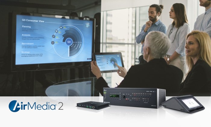 Crestron Shows New AirMedia Wireless Presentation Systems at InfoComm