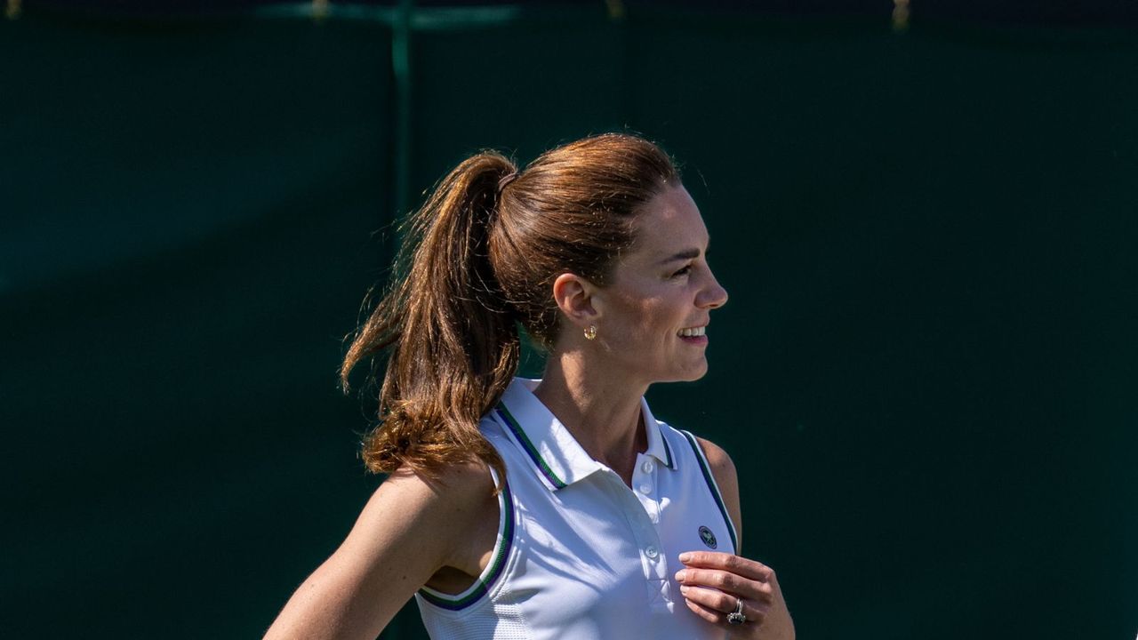 We&#039;re obsessed with Kate Middleton&#039;s £135 white trainers at Wimbledon