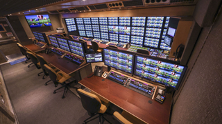 Riedel gateways in a Game Creek Video OB truck.