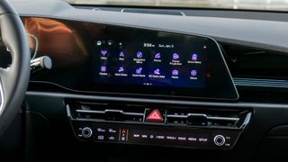 2024 Kia Niro PHEV SX Touring main touchscreen display.