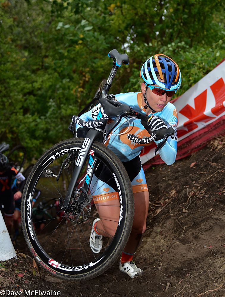 Rebecca Fahringer (Amy D Foundation) on the new run-up