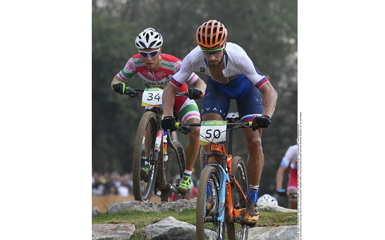 Sagan opted for the XC Mountain Bike event at the Rio Olympics