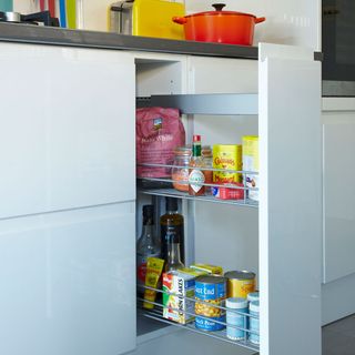 food storage cupboard