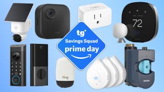 TP-Link security camera, Ting, and Yale smart lock