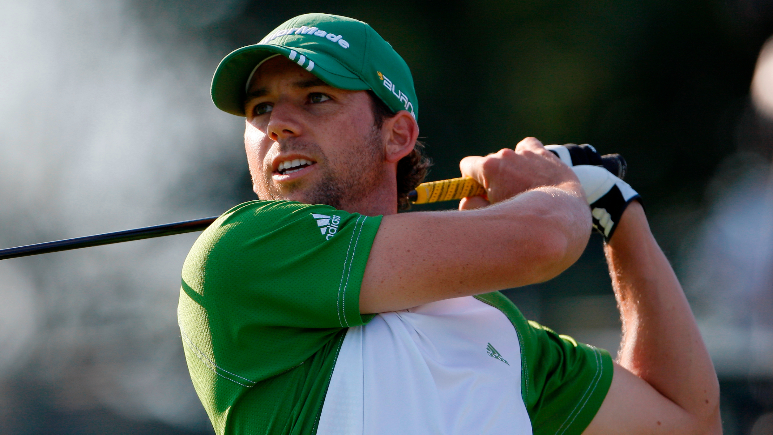 Sergio Garcia takes a shot at the 2008 PGA Championship