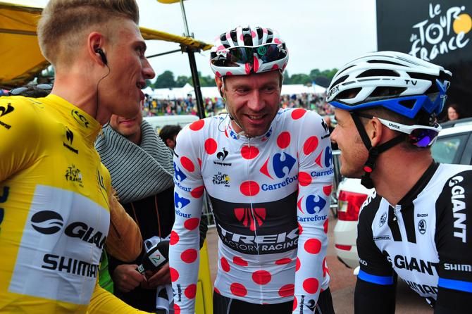 Marcel Kittel and Jens Voigt