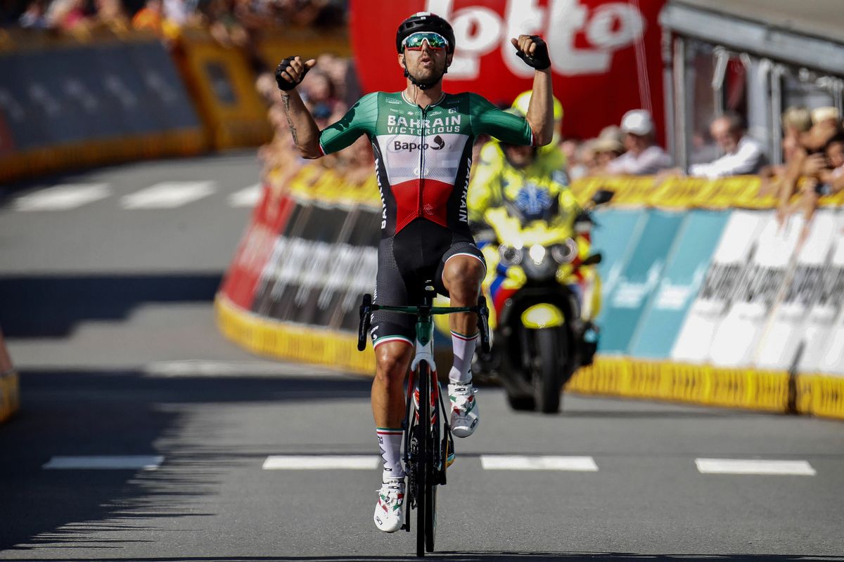 Benelux Tour 2021 - 17th Edition - 6th stage Ottignies Louvain la Neuve - Houffalize 207,6 km - 04/09/2021 - Sonny Colbrelli (ITA - Bahrain Victorious) - photo Tim Van Wichelen/CV/BettiniPhoto&Acirc;&copy;2021