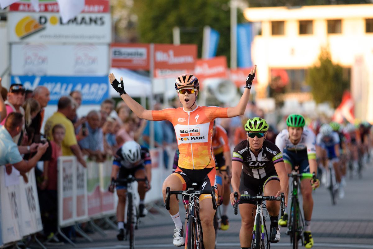 Amalie Dideriksen (Boels Dolmans) wins