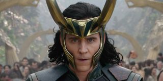Loki leaving behind chaos and destruction in Thor: Ragnarok