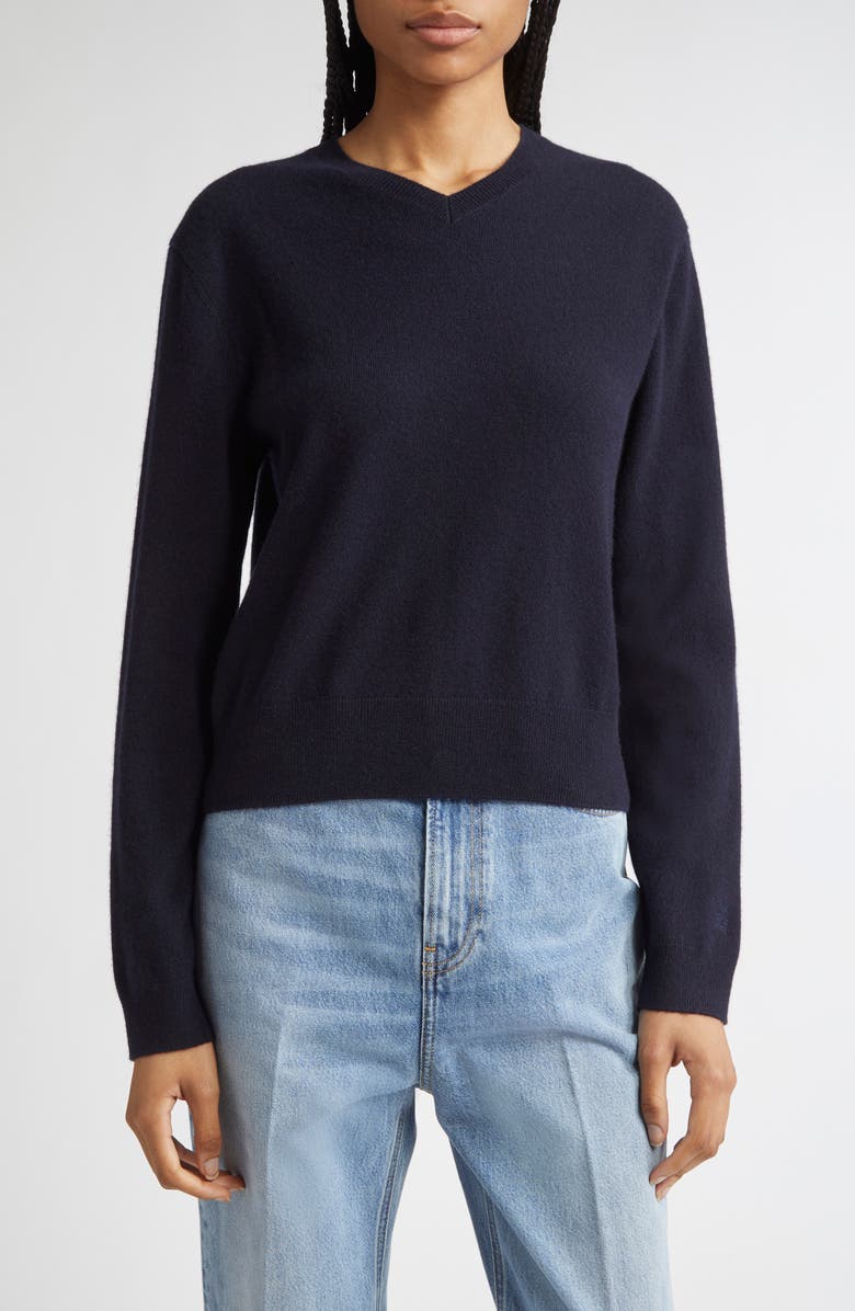 Classic V-Neck Cashmere Sweater