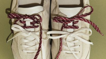 H&M's high street trainer/jazz shoe hybrid that looks like styles from Prada and Saint Laurent pairs