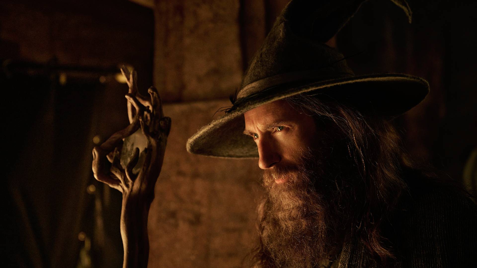 Daniel Weyman as Gandalf in The Lord of the Rings: The Rings of Power season 3