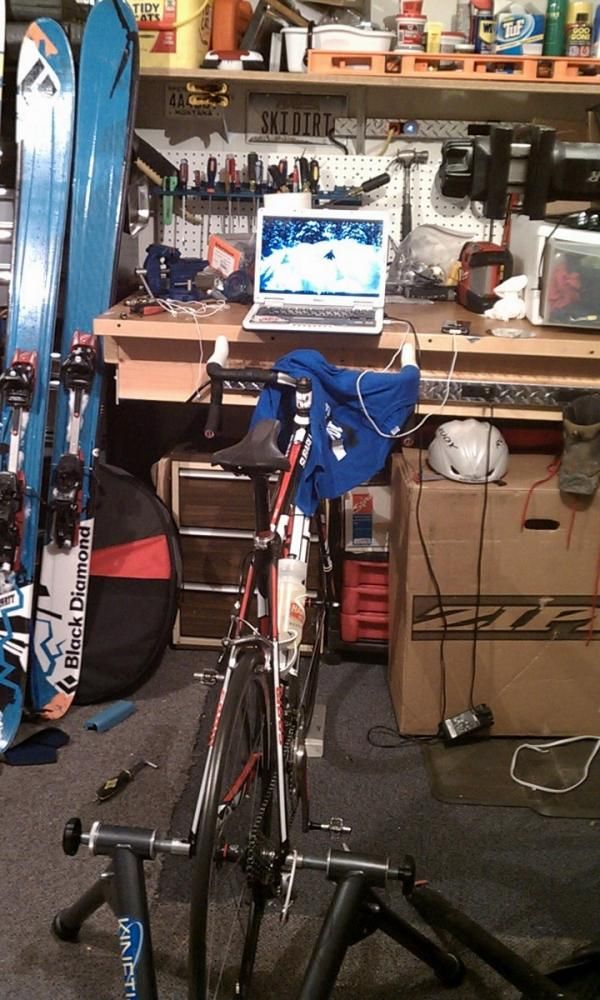 Had to clock-in at the office now and again to justify all of my skiing