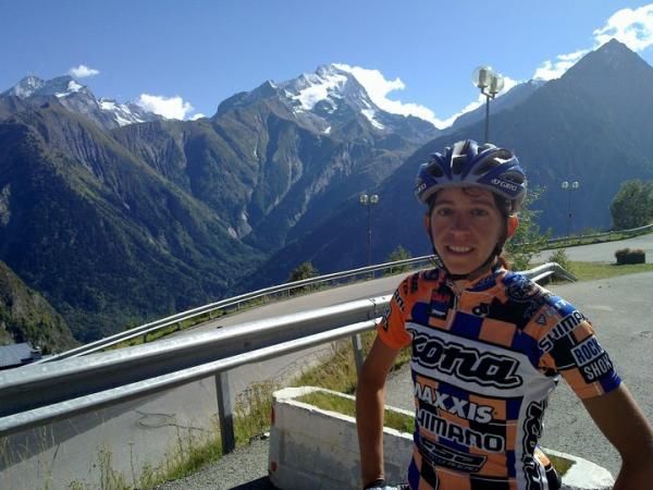 A hard stint of training at Les Deux Alpes gave Helen Wyman a strong base.