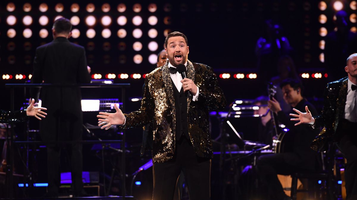 How to watch &#039;Big Night of Musicals&#039; online - Jason Manford performing on stage at &#039;Big Night of Musicals&#039; on Jan. 24.