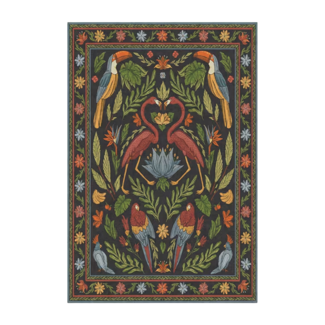 Ruggable Iris Apfel Birds of a Feather Rug