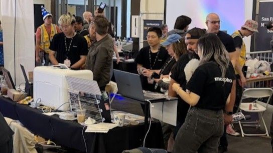 Morpho CEO, Brett Wang at Open Sauce