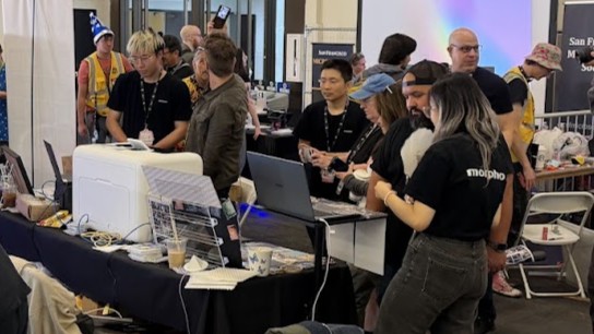 Morpho CEO, Brett Wang at Open Sauce
