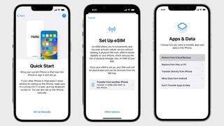 how to restore data on new iphone