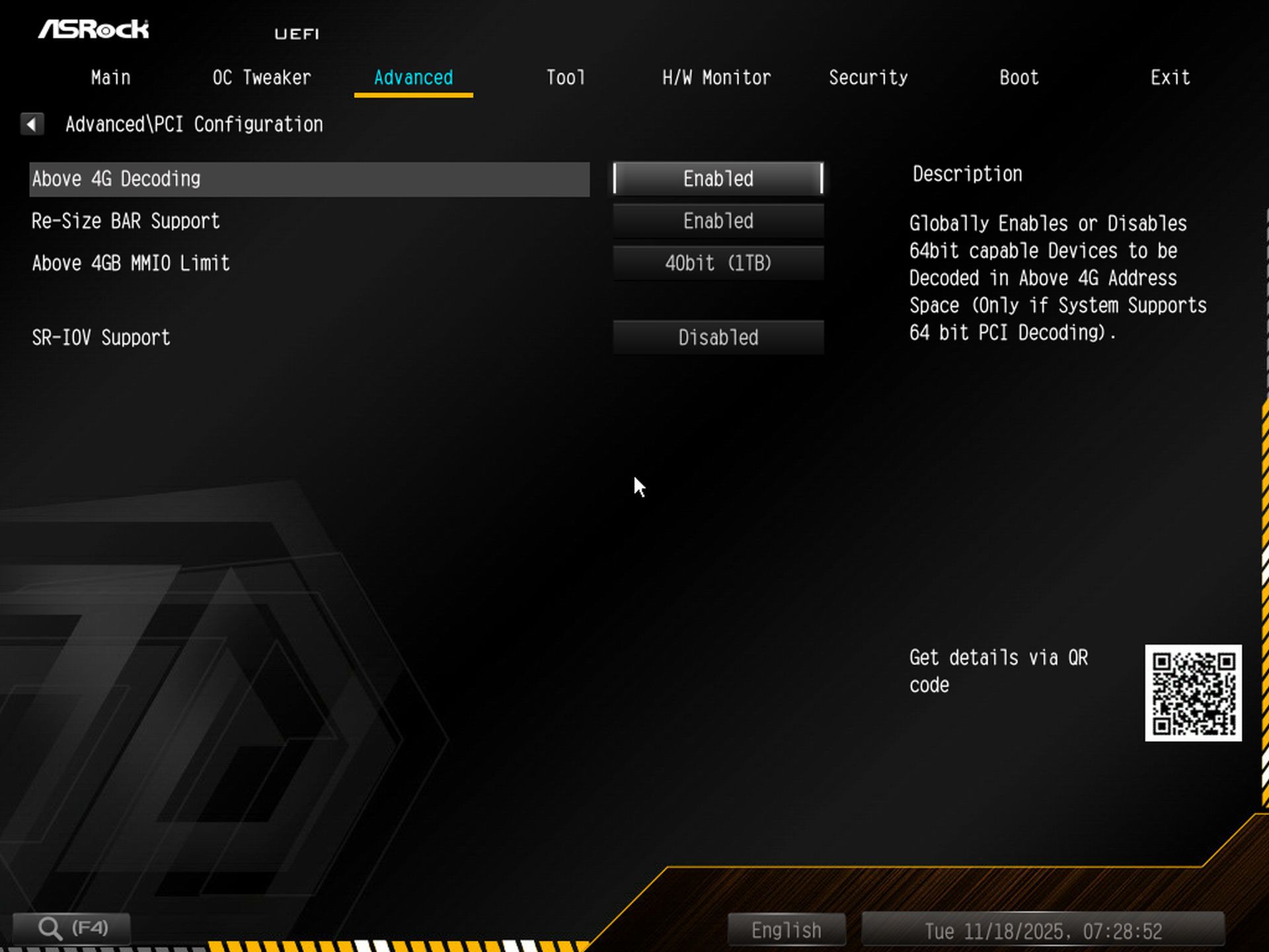 ASRock X870E Taichi OCF - BIOS