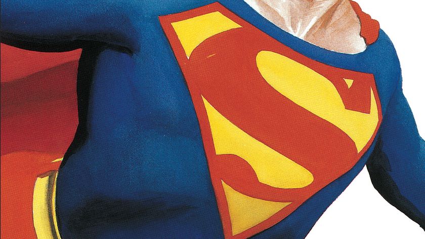 Detail from The Folio Society Superman cover