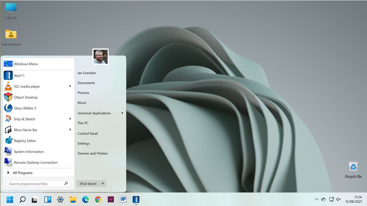 Start 11 allows changes to the Windows 11 Start menu